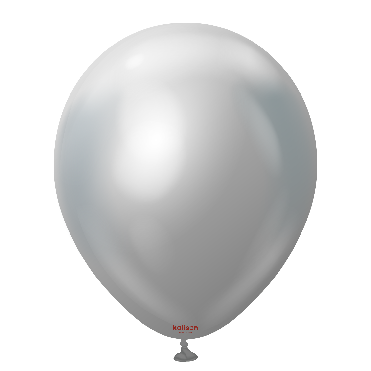 KALISAN 5” Mirror Silver Latex 100ct